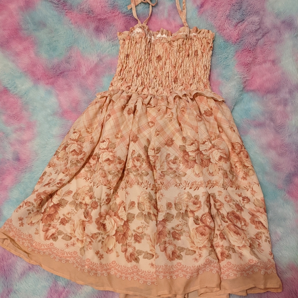 LIZ LISA Pink Floral Dress